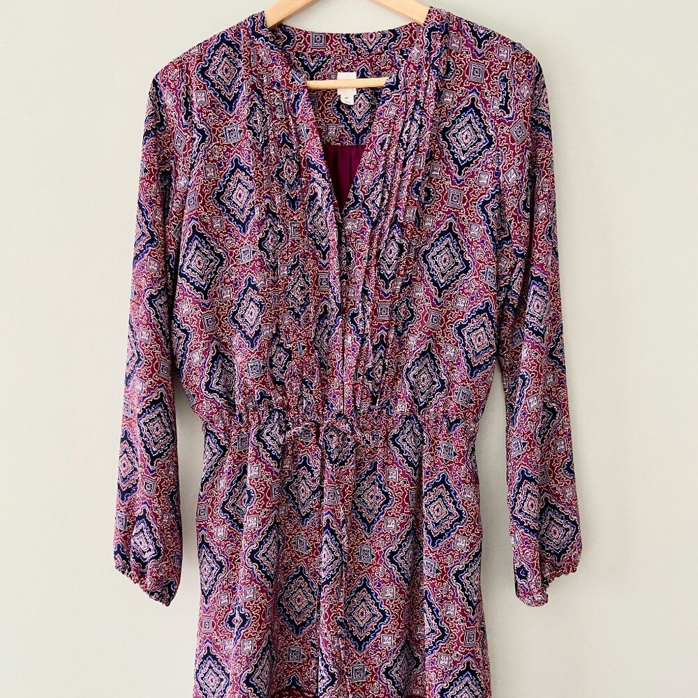 GAP Pink Patterned Dress - Size S